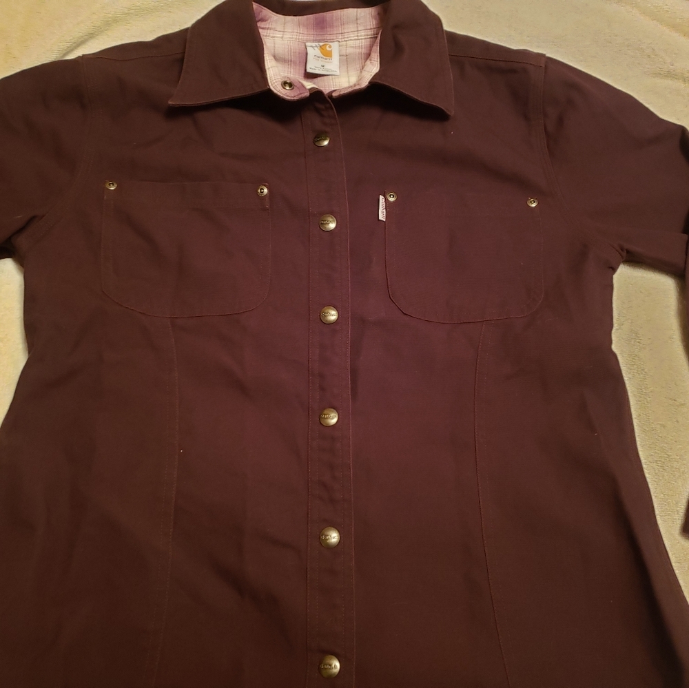 Carhartt' canvas shirt jacket